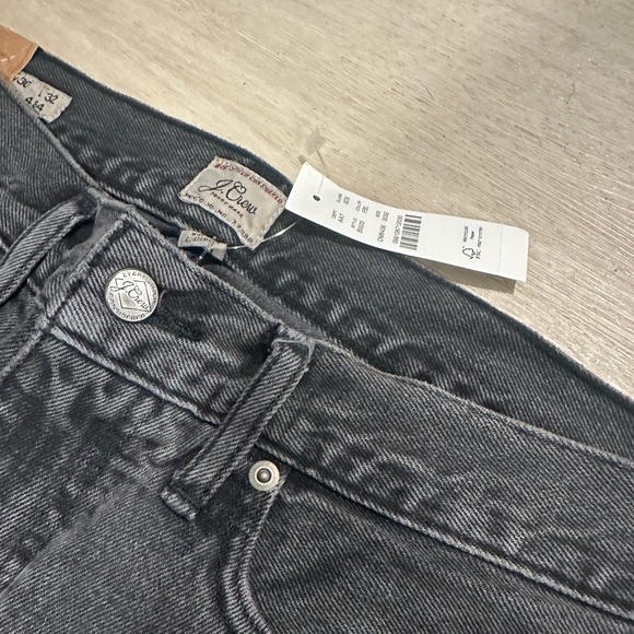 NWT J Crew Men’s 484 Jeans Slim Fit Jeans in Black Wash - 30x32 - Picture 4 of 4